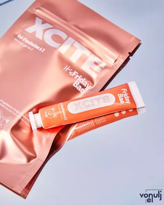 YESFORLOV késleltető és stimuláló gél Arousal gel for 2 XCITE Tube 15 ml - pároknak,csiklóstimulálásra,magömlés késleltetésre,hűsítő és forrósító