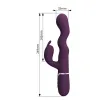 Csiklóizgatós g pont vibrátor Pretty Love Laursen Purple II - akkumulátoros, vízálló