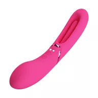 G pont vibrátor Romance Lexie Pink - akkumulátoros,vízálló