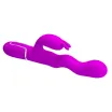 Csiklóizgatós g pont vibrátor Pretty Love Laursen Purple I - akkumulátoros, vízálló