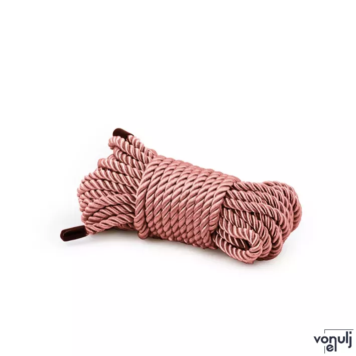 NS NOVELTIES kötél Bondage Couture Rope Rose Gold - rózsaszín színben