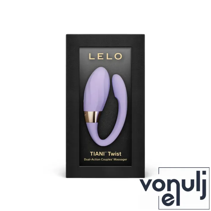 Párvibrátor LELO Tiani Twist Lavender - akkumulátoros, vízálló