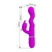 Csiklóizgatós g pont vibrátor Pretty Love Laursen Purple I - akkumulátoros, vízálló