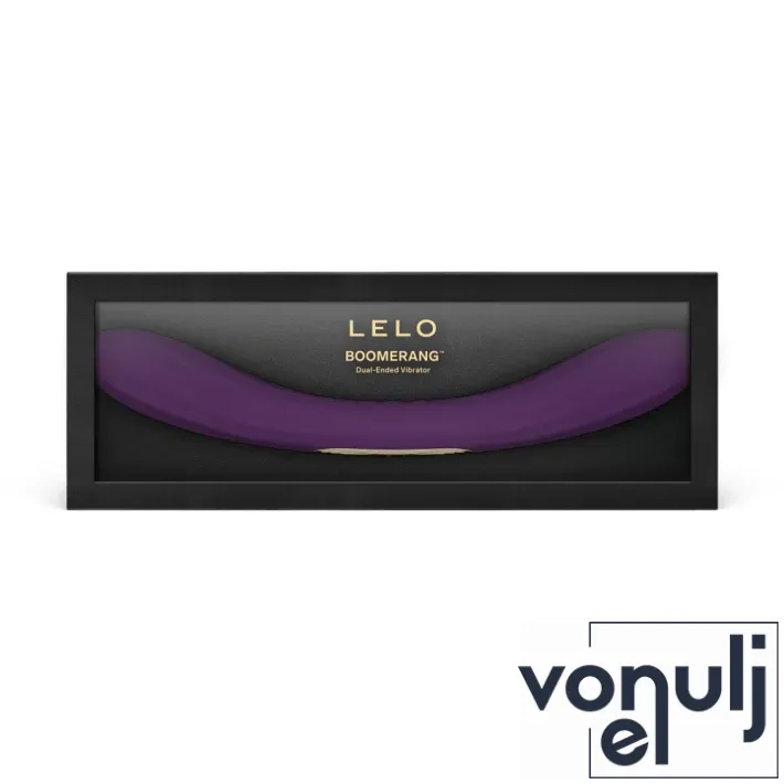 Dupla páros vibrátor LELO Boomerang Purple - akkumulátoros, vízálló