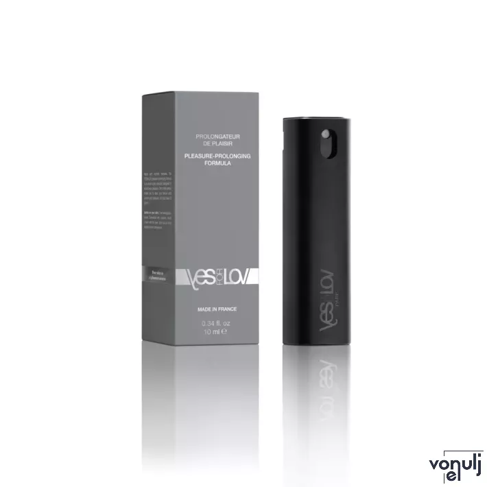 YESFORLOV késleltető spray PLEASURE-PROLONGING FORMULA 10ml - férfiaknak, forró és hideg érzéseket nyújtó, relaxáló hatással
