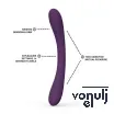 Dupla páros vibrátor LELO Boomerang Purple - akkumulátoros, vízálló