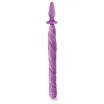 NS NOVELTIES fenékdugó Unicorn Tails Pastel Purple - lila színben, unicornis farokkal, 10,3 cm fenékdugóval, vízálló, szilikon