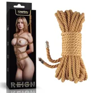Shibari bondage kötél Lovetoy Rebellion Reign Natural - 10 m