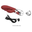 Csiklóizgatós g pont vibrátor Pretty Love Rasmussen Red - elemes,vízálló