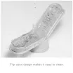 TENGA maszturbátor Flip Zero White - vákuumos, vízálló, fehér színű tokban