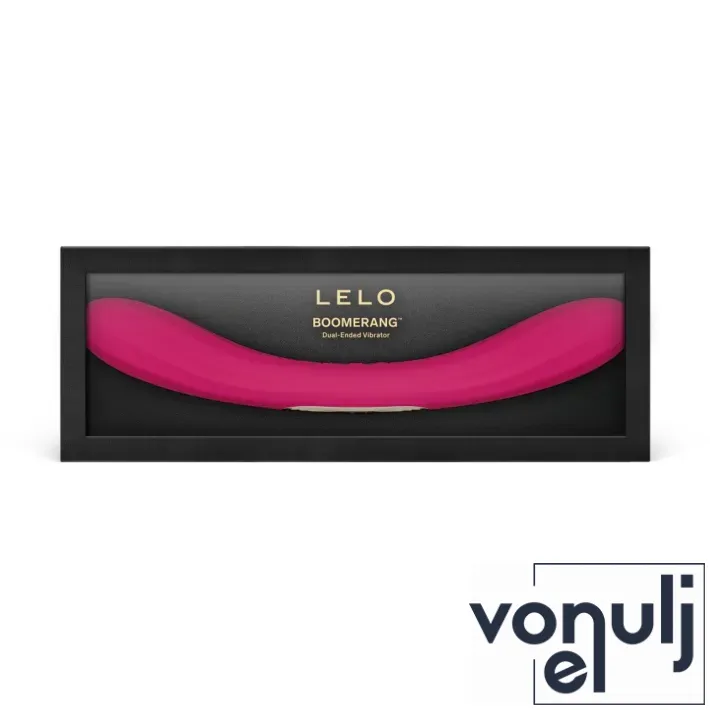 Dupla páros vibrátor LELO Boomerang Cerise - akkumulátoros, vízálló