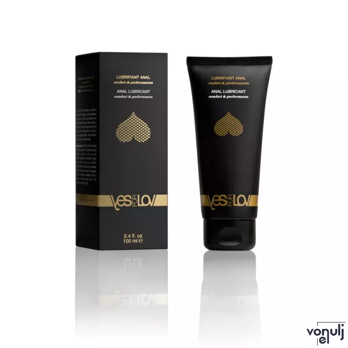 YESFORLOV intim síkosító COMFORT & PERFORMANCE ANAL LUBRICANT Tube 100mL - vízbázisú, anális szexhez, óvszerhez és segédeszközhöz is