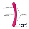 Dupla páros vibrátor LELO Boomerang Cerise - akkumulátoros, vízálló
