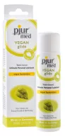 PJUR intim síkosító Med Vegan Glide 100 ml - vízbázisú,vegán,semleges,hosszantartó,parabén,glicerin,illat- és ízmentes,óvszerhez és segédeszközhöz is