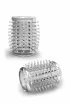BLUSH péniszmandzsetta Stay Hard Cock Sleeve 01 Clear - áttetsző, tüskés stimuláló felszín, vízálló, (5 cm)