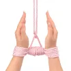 Shibari bondage kötél Lovetoy Rebellion Reign Rose - 10 m