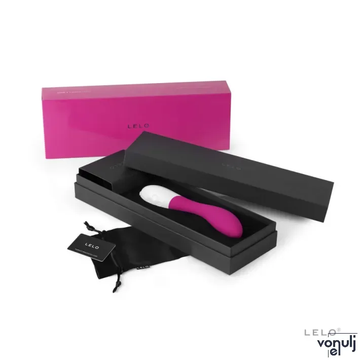 LELO G-pont vibrátor Mona 2 Cerise EU - cseresznye színben, vízálló, akkumulátoros