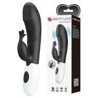 Csiklóizgatós g pont vibrátor Pretty Love Rasmussen Black - elemes,vízálló