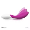 LELO G-pont vibrátor Mona Wave Deep Rose EU - lila színben, vízálló, akkumulátoros