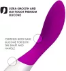 LELO G-pont vibrátor Mona Wave Deep Rose EU - lila színben, vízálló, akkumulátoros