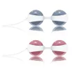 LOVETOY gésagolyó Luna Beads II Pink - kék-rózsaszín színben, 2 azonos méretű golyópár, vízálló