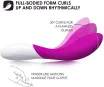 LELO G-pont vibrátor Mona Wave Deep Rose EU - lila színben, vízálló, akkumulátoros