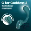 G pont vibrátor Satisfyer G for Goddess 2 - akkumulátoros, vízálló