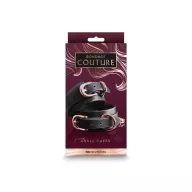 NS NOVELTIES bilincs Bondage Couture Ankle Cuffs Black - fekete színben, bokára helyezhető