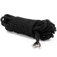 Shibari bondage kötél Lovetoy Rebellion Reign Ebony - 10 m