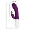 Csiklóizgatós g pont vibrátor Pretty Love Rasmussen Purple - elemes,vízálló