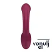G pont vibrátor Satisfyer G for Goddess 2 Wine Red - akkumulátoros, vízálló