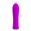 Mini vibrátor Pretty Love Alfreda Purple I - akkumulátoros,vízálló