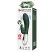 Csiklóizgatós g pont vibrátor Pretty Love Naugthy Bunny Green - elemes,vízálló