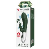 Csiklóizgatós g pont vibrátor Pretty Love Naugthy Bunny Green - elemes,vízálló