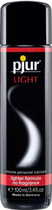 PJUR intim síkosító Light Bottle 100 ml - vízbázisú, hígabb állagú, hosszantartó, bőrbarát, zsír, íz- és illatmentes, óvszerhez és segédeszközhöz is