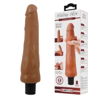 Élethű vibrátor Pretty Love Sliding Skin Alfredo - elemes