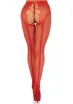Szexi harisnya Leg Avenue Crotchless backseam tights O/S