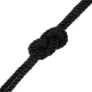 Shibari bondage kötél Lovetoy Rebellion Reign Ebony - 10 m