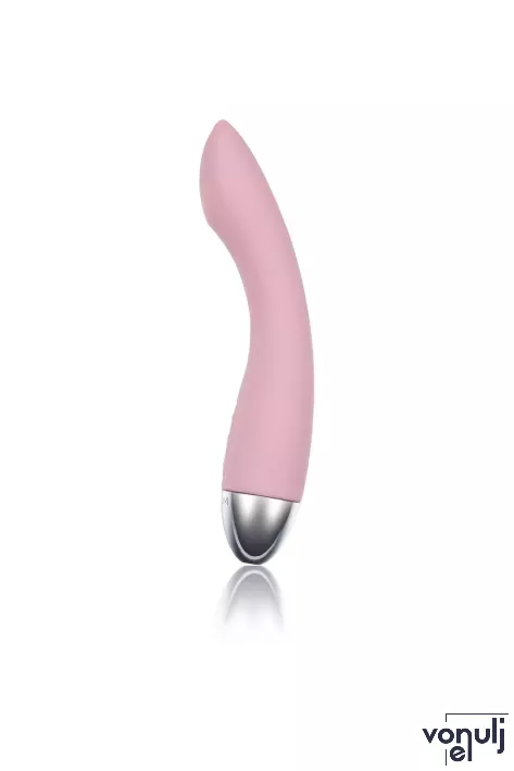 SVAKOM G-pont vibrátor Amy Pale Pink - rózsaszín színben, vízálló, akkumulátoros