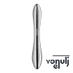Hajlított műpénisz Satisfyer Pure Gravity 1 - fém, vízálló