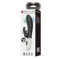 Csiklóizgatós g pont vibrátor Pretty Love Naugthy Bunny Black - elemes,vízálló