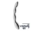 Hajlított műpénisz Satisfyer Cosmic Crest 2 - fém, vízálló