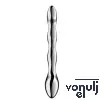 Hajlított műpénisz Satisfyer Cosmic Crest 2 - fém, vízálló