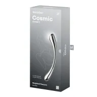 Hajlított műpénisz Satisfyer Cosmic Crest 1 - fém, vízálló