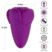 Rezgő csiklóizgató Lovetoy Flicker Purple - akkumulátoros,vízálló