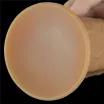 LOVETOY élethű vibrátor 8.0'' Dual Layered Platinum Silicone Rotator -  vízálló, letapasztható, távirányítóval, akkumulátoros, szilikon (20 cm)