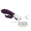 Csiklóizgatós g pont vibrátor Pretty Love Naugthy Bunny Purple II - elemes,vízálló