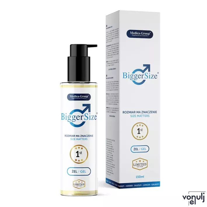 Pénisznövelő gél BiggerSize Gel 150 ml