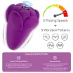 Rezgő csiklóizgató Lovetoy Flicker Purple - akkumulátoros,vízálló