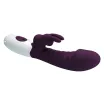 Csiklóizgatós g pont vibrátor Pretty Love Naugthy Bunny Purple II - elemes,vízálló